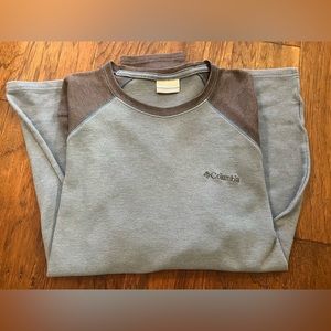 Men’s medium long sleeve Columbia waffle knit